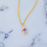 Gold-plated Sterling Silver 1.50mm Spiga Chain